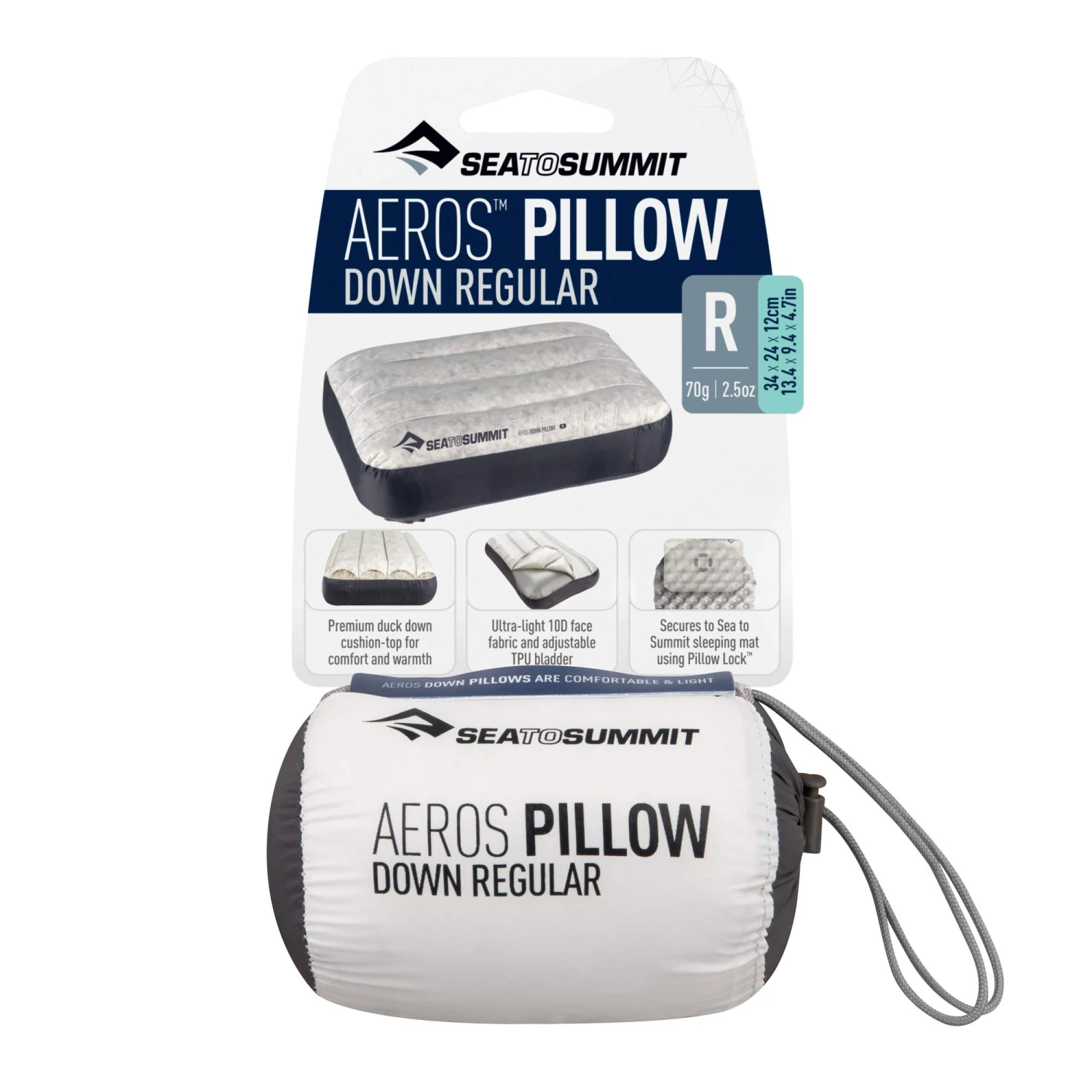 Sea To Summit AEROS DOWN PILLOW REGULAR - Kissen – Bild 5